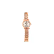 Roberto Carati Tina Rose Coloured Crystal Face Watch M9148-V3