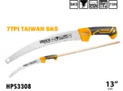 2pcs INGCO HPS3308 Garden Tree Bush Cutting Pruning Saw 330mm (NO EXTENSION)