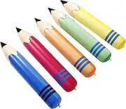 Large Blow up Pencil Toys Inflatable Crayon Balloons Fun Decorations for Birthday Parties Graduations
