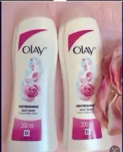 DETAILS Olay Refreshing Rose & Milky White Bady Wash 200ml