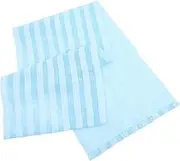 VICASKY 2pcs Exfoliating Back Scrubber Towel Striped Design for Shower Gentle Body Exfoliation Massage Effect Versatile Bath Cloth for All Ages and Genders