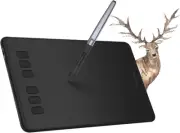 Huion Inspiroy H640P Graphics Drawing Tablet with Battery-Free Stylus and 819...
