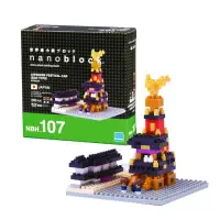 在飛比找momo購物網優惠-【nanoblock 河田積木】日本系列-祭典花車-江戶型(