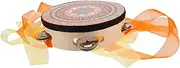ERINGOGO Beginner's Hand Percussion Instrument Metal Tambourine for Boys and Girls Adults Educational Toy
