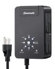 60W Low Voltage Transformer120V AC to 12V DC Dusk to Dawn Sensor & Timer Weather