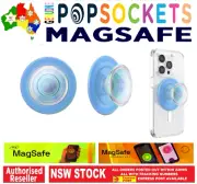 PopSockets Pop Socket Opalescent Blue MagSafe PopSocket Phone Stand Holder Mount