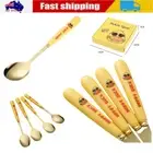6 x Stainless Steel Soup Spoon Stainless Steel Children's Rice Spoon Flat Spoon