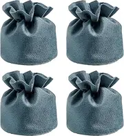 4 Pcs Table Chair Leg Socks Sleeve Floor Protector Furniture Feet Covers Blue, Below 18.5cm Chair Leg