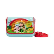 Paul Frank Rainbow Group Unisex Crossbody/Sling Bag Satchel 9.5x7in