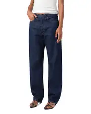 Agolde Kelly High Rise Straight Leg Jeans in Rinse