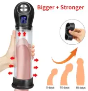 Electric Water Bath Penis Pump Enlargement Vacuum Pump Erection Extender for MEN