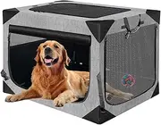 Dog Crate - 36 Inch Portable Travel Dog Crate for Large Dogs Indoor & Outdoor