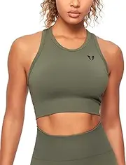 [FIRM ABS] Women's Active wear Tank Tops, Ribbed Breathable, Moisture-Wicking Workout Tank for Running, Yoga, Climbing, Casual