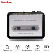 USB Cassette Capture Radio Player Portable USB Cassette Tape to MP3 Converter