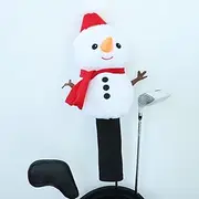 YiZYiF Holiday Golf Head Cover Set - Cute Xmas Animal Designs with Anti-Scratch Padding for Woods