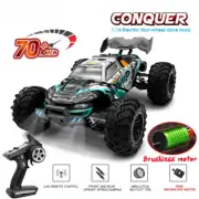 1:16 70KM/H or 50KM/H 4WD Car with LED Remote Control Cars High Speed Truck Toys