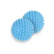 2 pack Dryer Balls Softens Clothes No Chemical Reduce Static & Dry Time Reusable