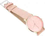 [Holibanna] 1pc Elegant Watch with Striped Band Design Roman Numerals Present for Students and Ladies Great for Parties and Daily Wear