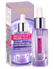 L’OREAL Revitalift 60% OFF Filler 1.5% Hyaluronic Acid AntiWrinkle Serum 30ml