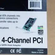 SIIG Serial ATA 4-Channel PCI PIC-bus SATA Host Adapter SC-SA4011-S2