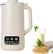 Nut Milk Maker Machine, Automatic Nut Milk Maker Machine - 20 oz Multi Soy Milk Maker Machine with 10 Blades - Homemade Almond, Oat, Soy,Grain with Delay Start - with 12h Timer Keep Yellow