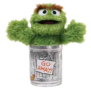 Sesame Street Oscar the Grouch Soft Plush Toy 28cm