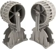 Inflatable Boat Launching Wheels Marine Flip-up Nylon Dinghy Wheels Boat Launching Dolly 2pcs