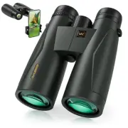 12 * 52 HD Binoculars for Adults High Powered,Binoculars for Bird Watching wi...