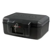 Sentry Safe 1200 Safe, 0.18 cu ft, 4.3w x 11.2d x 6.1h, Black