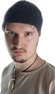 [HEMAD] Viking Cap Birka Hat Wool Felt Model: Fafnir, Black, XXL