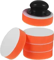 1 Set Car Polishing with Handle Wax Applicator Pads for Smooth Wax Application and Long Lasting Shine for Car Detailing and Professional Results