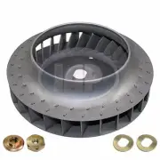 37MM ENGINE DOGHOUSE COOLING FAN W/ HARDWARE VOLKSWAGEN T2 TRANSPORTER BUS 1971 (for: Volkswagen)