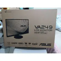 在飛比找蝦皮購物優惠-二手 華碩 ASUS VA249 超低藍光護眼顯示器 23.