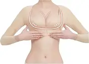 [SNPP] Arm Shaper for Women Back Chest Brace Support Stop Slouching and Hunching Back Trainer for Hunchback Chest Sagging,Beige-M