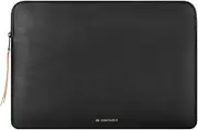 Comfyable Leather Laptop Sleeve Compatible with 16 Inch MacBook Pro M4 2024 & 15 Inch MacBook Air M3 2024 A3114 (Loose Fit) M2 2023, Black