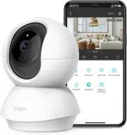 TP-Link Tapo 2K Pan/Tilt Security Camera for Baby Monitor, Pet White