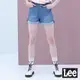 Lee 反折褲管中腰牛仔短褲 女 中藍 Modern LL2001007WE