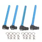1/10 RC Car Blue/Purple Aluminum Body Posts Mount Kit for Tamiya TT-01 TT01