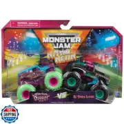 Monster Jam, Official Nitro Neon, Son-uva Digger Vs. El Toro Loco, 1:64 Scale