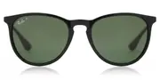 Ray-Ban RB4171 Erika Polarized 601/2P Women’s Sunglasses Black Size 54