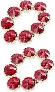 [LRXIYODE] Sparkly Rhinestone Decorative Shoe Clips for Women Crystal Buckles for Heels Pumps Flats Boots Sandals Flexible Positioning for Unique to Clip