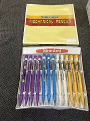 Vintage MonAmi Doori Doori Koala Mechanical Pencils Ultra Thin Lead Box Of 12