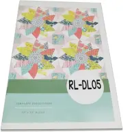 Patchwork Ruler and Template Set for Domestic Sewing Machine 1set= 5pcs #RL-DL05