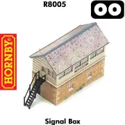 SIGNAL BOX track side building OO gauge 1:76 model railway HORNBY R8005