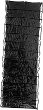 MUSISALY Shoes and Miscellaneous Storage Bag Organizer Space Door Hanger Holder Behind The Door Storage Slot Closet Pocket Door Hooks Organiser Rack Mounted Large Hanging Shoe Storage Black