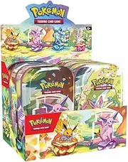 POKEMON TCG: SCARLET & VIOLET: PRISMATIC EVOLUTIONS MINI TIN DISPLAY (8CT DISPLAY)