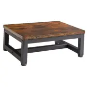 One Step Wooden Step Stools for Adults Kids, Heavy Duty Bedside One Step Stool
