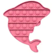 Pastel Pink Dolphin Pop Bubble Fidget Toy