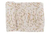 Little Unicorn: Single Cotton Muslin Swaddle - Honeycomb