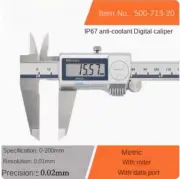 Electronic vernier digital calipers 0-200mm (500-713-20) Metric/Waterproof/Strap